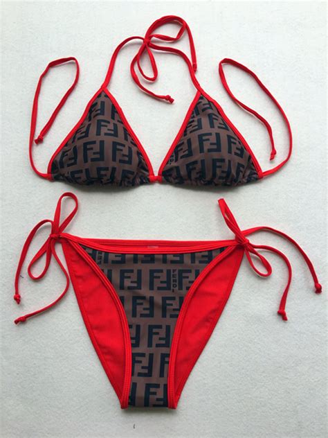 replica fendi swimwear|FENDI Bikinis for Women .